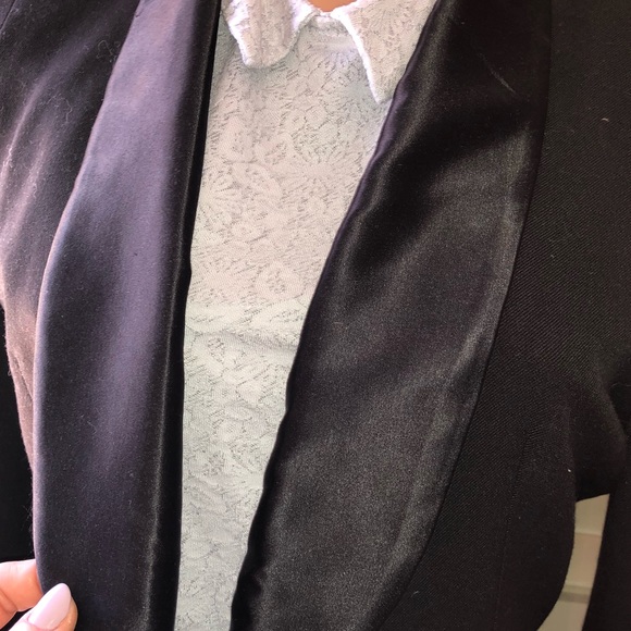 GOD SAVE LA| black blazer with satin lapels| L - Picture 4 of 8